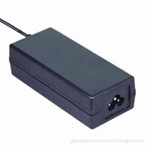72W Power Adapter with 100 to 240V AC Input Rated Voltage